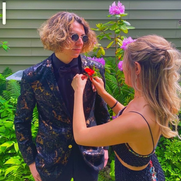 SHERRI HILL DRESS #52421 COLOR: BLACK SIZE:00 (worn once) - Picture 1 of 3